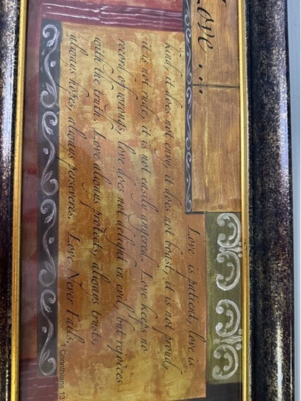 Corinthians 13:4-8 (